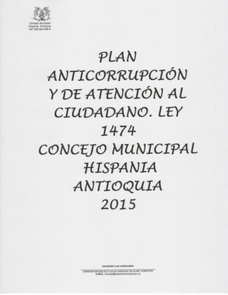 Plan Anticorrupción