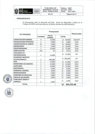 Plan anual de_sst_2014reer