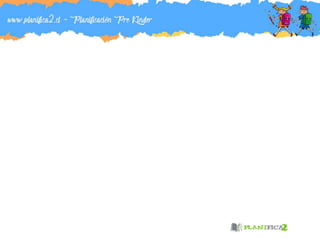 Plan anual pre kinder