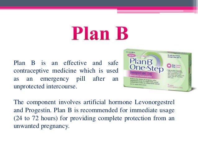 Buy Plan B Contraceptive At Inexpensive Rate