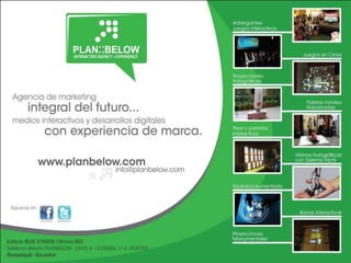 Planbelow Presentación 2012