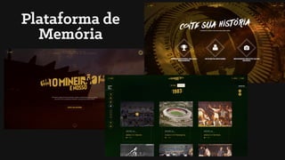 Plataforma de
Memória
 