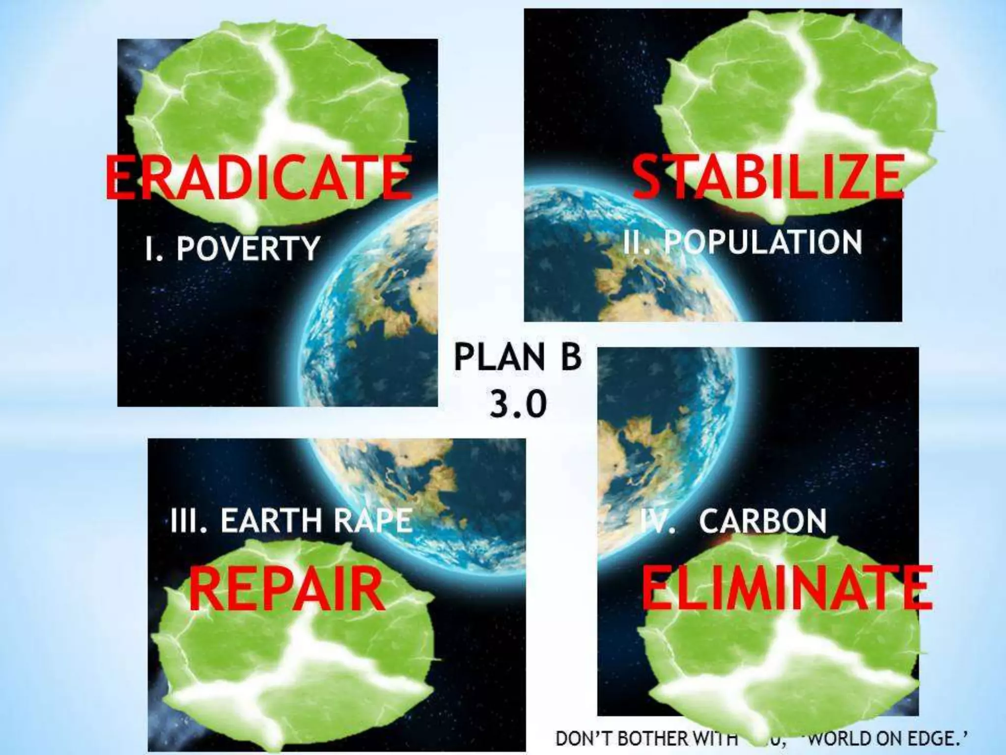 PLAN B NO BS - O. Repeat, Saving Creation - Bottom Line Summary, Budget of Plan B. C7-13 V1