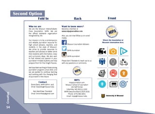 54
Creative
Second Option
Fold In Back Front
 