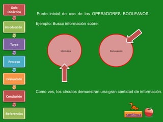 OPERADORES BOOLEANOS. | DOCX