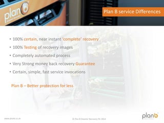 Plan B overview presentation | PDF
