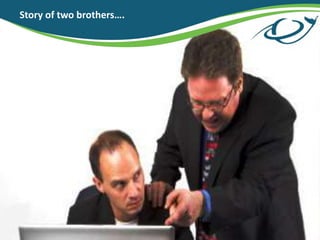 Story of two brothers….
 