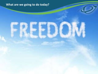 What are we going to do today?
 