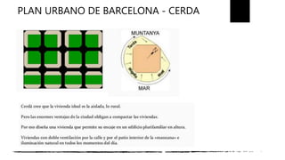 PLAN URBANO DE BARCELONA - CERDA
 