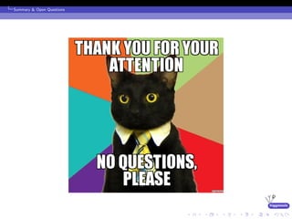 higgstools
Summary & Open Questions
 