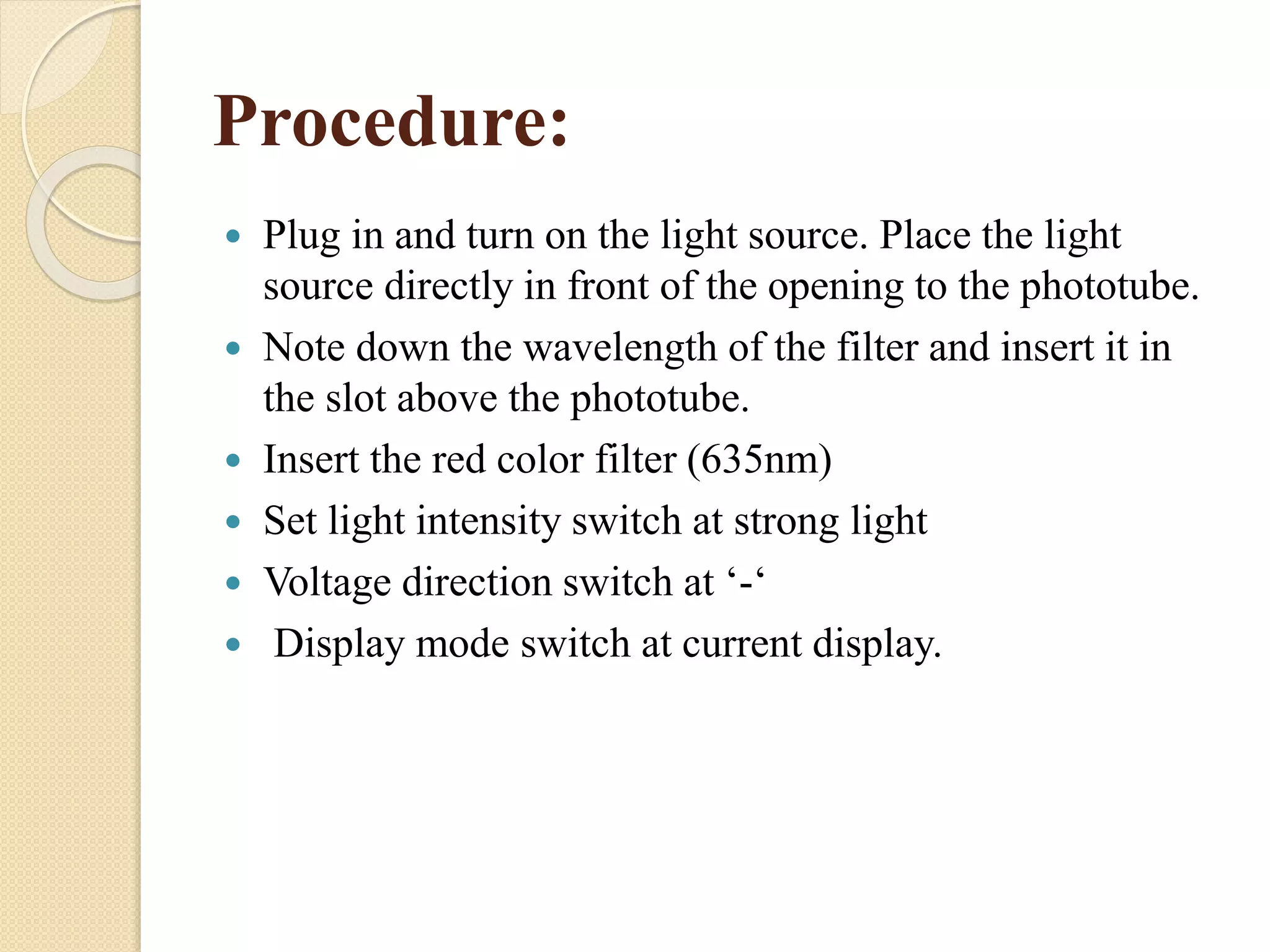 Planck constant using photoelectric effect | PPTX | Chemistry | Science