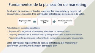 Planeación de Marketing | PPTX