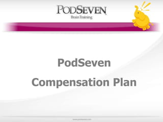 PodSeven Compensation Plan 