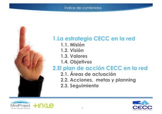 Plan de acción de presencia e identidad en red CECC