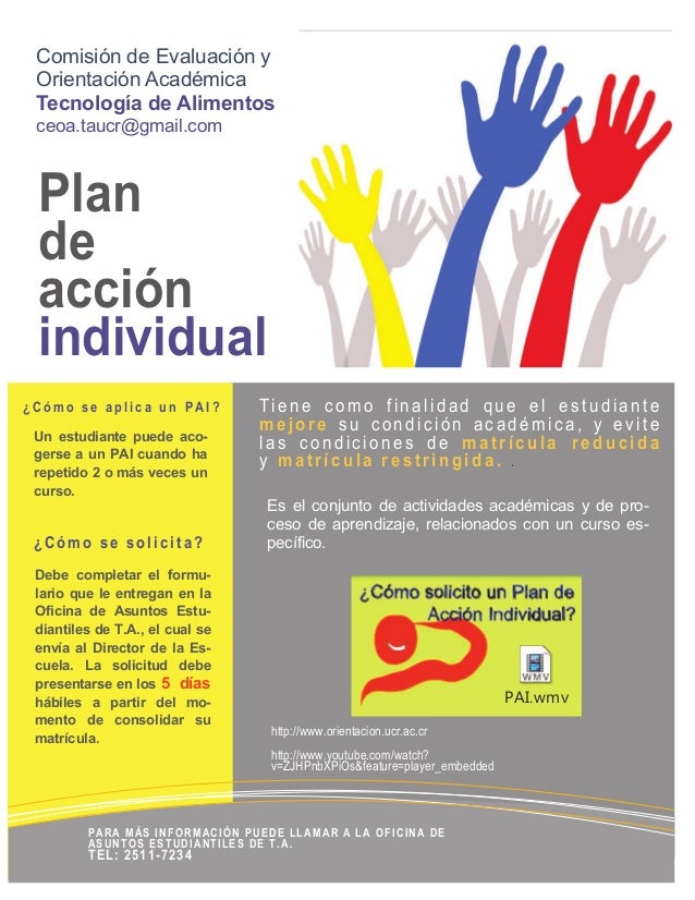 Plan de acción individual