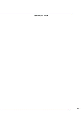 PLAN DE ACCIÓN TUTORIAL
112
 