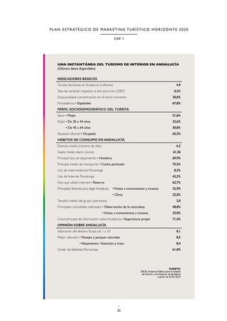 25
CAP. 1
PLAN ESTRATÉGICO DE MARKETING TURÍSTICO HORIZONTE 2020
 