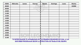 Plan de Acción Hinode LEGENDARIOS