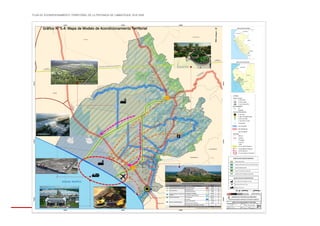PLAN DE ACONDICIONAMIENTO TERRITORIAL DE LA PROVINCIA DE LAMBAYEQUE 2016-2026
ESTE DOCUMENTO NO DETERMINA LÍMITES TERRITORIALES.
Gráfico N°5.4: Mapa de Modelo de Acondicionamiento Territorial
 