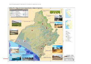 PLAN DE ACONDICIONAMIENTO TERRITORIAL DE LA PROVINCIA DE LAMBAYEQUE 2016-2026
ESTE DOCUMENTO NO DETERMINA LÍMITES TERRITORIALES.
Gráfico Nº5.7: Mapa de Zonas de Especialización y Áreas de Tratamiento
 