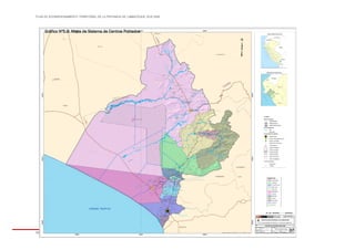 PLAN DE ACONDICIONAMIENTO TERRITORIAL DE LA PROVINCIA DE LAMBAYEQUE 2016-2026
ESTE DOCUMENTO NO DETERMINA LÍMITES TERRITORIALES.
Gráfico Nº5.8: Mapa de Sistema de Centros Poblados
 