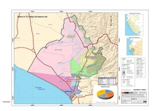 ESTE DOCUMENTO NO DETERMINA LÍMITES DISTRITALES.
Gráfico N°4.3: Mapa Del Sistema Vial
 
