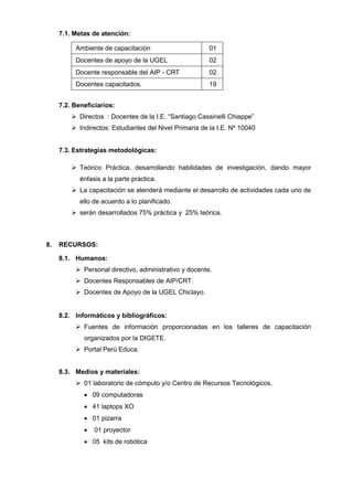 Plan de capacitacion 2013 | DOCX