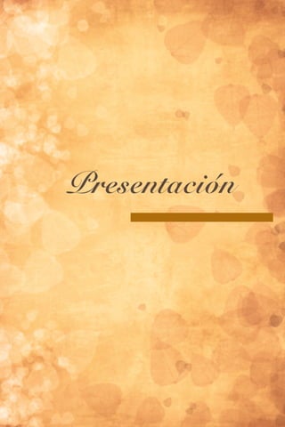 Presentación
 