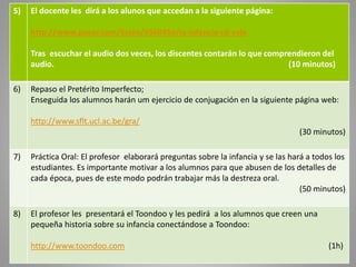 5) El docente les dirá a los alunos que accedan a la siguiente página:
http://www.goear.com/listen/656045e/la-infancia-cd-...
