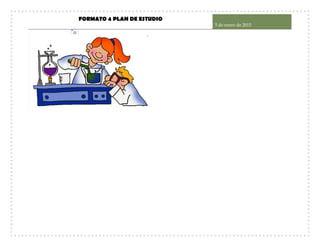 FORMATO 4 PLAN DE ESTUDIO
5 de enero de 2015
22
 