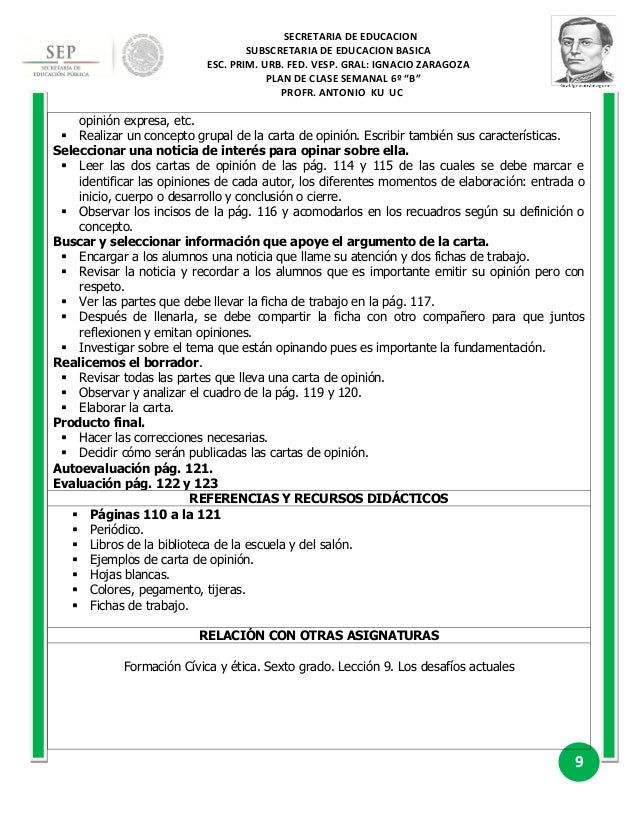 Plan de clase iii bimestre antonio ku