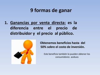 ¿QUE ES UN AGENTE ESTRELLA?: es el distribuidor que ya alcanzó los 1800
PV (puntos) estos puntos se alcanzan sumando tanto sus puntos
personales como los de toda su red.
networker:Jorge Ivan Quintero
 