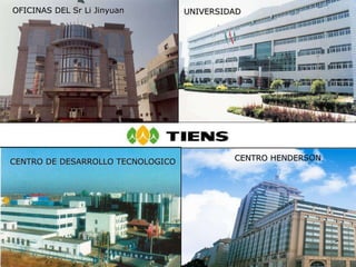 CENTRO DE DESARROLLO TECNOLOGICO CENTRO HENDERSON OFICINAS DEL Sr Li Jinyuan UNIVERSIDAD 