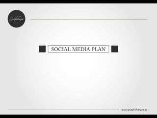 Social Media Plan - Plan de Comunicación 2.0 - Graphitheque