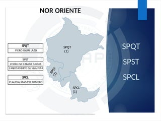SPQT
SPST
SPCL
NOR ORIENTE
 