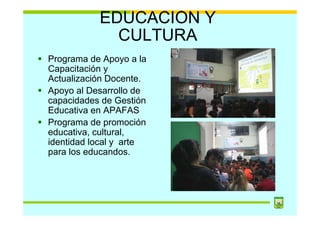 Plan De Desarrollo Concertado Actualizado Present