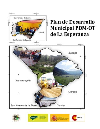 Plan de Desarrollo Municipal PDM-OT de La Esperanza  