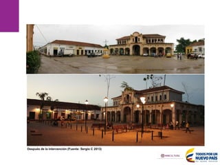 RECUPERACIÓN DEL ESPACIO PÚBLICO DE LA PLAZA
DE LA CONCEPCIÓN
Después de la intervención (Fuente: Sergio C 2013)
 