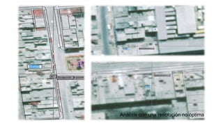 Análisis con una resolución no óptima
 