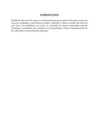 Plan de direccion de grupo 2011(2)