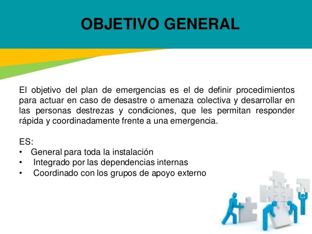 plan de emergencia