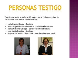 alarmas:Tercer grupo de alarmas en la institución