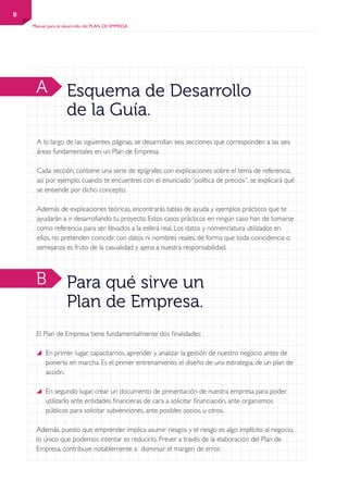 Manual para el desarrollo del plan de empresa | PDF