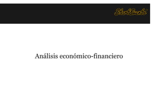 Análisis económico-financiero

 