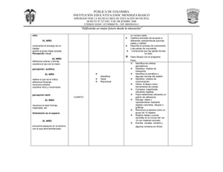 Plan de estudio preescolar | PDF