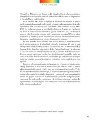 Plan de estudios 2009 educación básica primaria | PDF