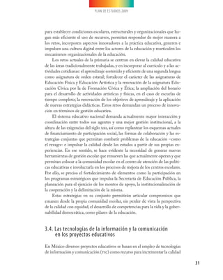 Plan de estudios 2009 educación básica primaria | PDF