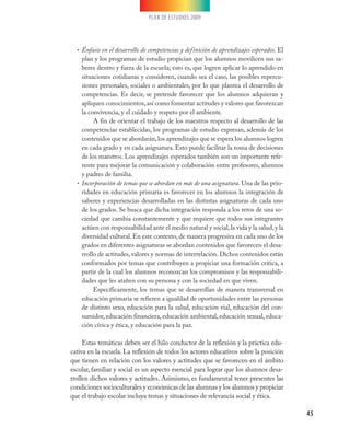 Plan de estudios 2009 educación básica primaria | PDF