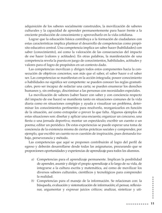 Plan De Estudios Secundaria