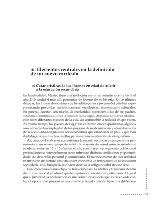 Plan De Estudios Secundaria